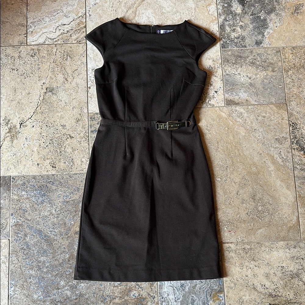 Jennifer Lopez Capped Sleeve Dress